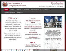 Tablet Screenshot of floridaopengov.org